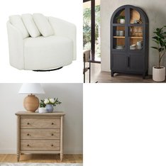 1 Pallets - 6 Pcs - New Living Room - New and New Damaged Box - Walmart