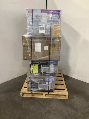 1 Pallets – 8 Pcs – Air Conditioners – Untested Customer Returns – Major Retailer