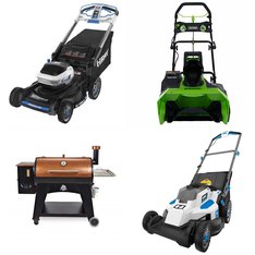 Pallet - 8 Pcs - Trimmers & Edgers, Snow Removal, Mowers, Fireplaces - Customer Returns - Hyper Tough, GreenWorks, Hart, Mm