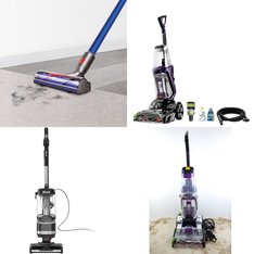 Pallet - 9 Pcs - Vacuums - Damaged / Missing Parts / Tested NOT WORKING - Bissell, Hoover, Dyson, Shark