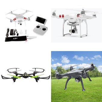 116 Pcs – Drones & Quadcopters – Tested Not Working – Sky Viper, Parrot, ProMark, Vivitar