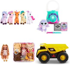 Pallet - 86 Pcs - Stuffed Animals, Action Figures, Vehicles, Trains & RC, Dolls - Customer Returns - My Little Pony, Squishmallows, MGA Entertainment, CAT