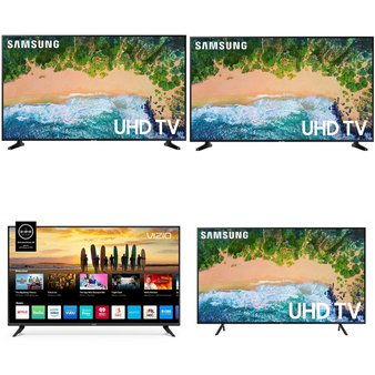1 Pallets – 10 Pcs – TVs – Open Box (Tested Working) – Samsung, VIZIO