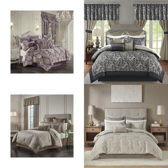 6 Pallets – 616 Pcs – Curtains & Window Coverings, Bedding Sets, Decor, Sheets, Pillowcases & Bed Skirts – Like New or New Customer Returns – JC Penney