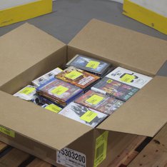 1 Parcel Box - 131 Pcs - DVD Discs, Blu-ray Discs - NEW/SEALED Products - Walmart