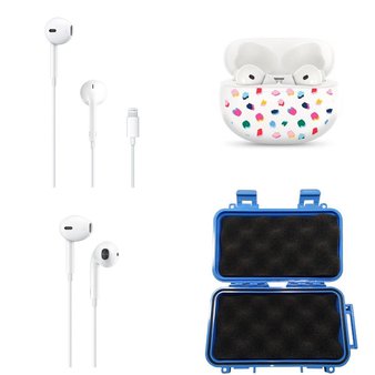 Pallet – 318 Pcs – In Ear Headphones, Accessories, Networking, Automotive Accessories – Customer Returns – Apple, Packed Party, JLab, Maxell