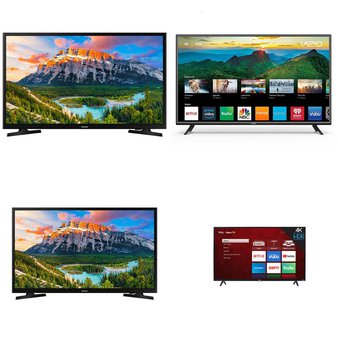 7 Pcs – LED/LCD TVs (42″ – 43″) – Refurbished (GRADE A, GRADE B, No Stand) – Samsung, TCL, VIZIO