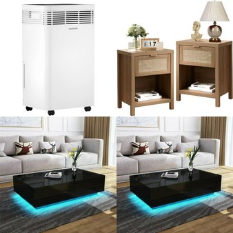 Pallet – 14 Pcs – Unsorted, Living Room, Bedroom, Luggage – Customer Returns – Hommpa, Sicotas, Tripcomp, KWANSHOP