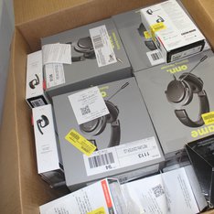 1 Parcel Box - 25 Pcs - Over Ear Headphones - OPEN BOX UNTESTED RETURNS - Walmart