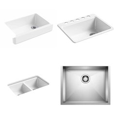 Pallet - 13 Pcs - Hardware, Kitchen & Bath Fixtures - Customer Returns - Kohler, ProFlo, ELKAY, Blanco