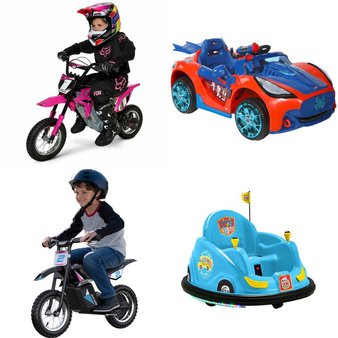 Pallet – 5 Pcs – Vehicles – Customer Returns – COCOMELON, Hyper Bicycles, Spider-Man, Razor