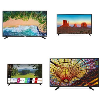 12 Pcs – LED/LCD TVs (42″ – 43″) – Refurbished (GRADE A, GRADE B) – LG, Samsung, VIZIO, Sanyo