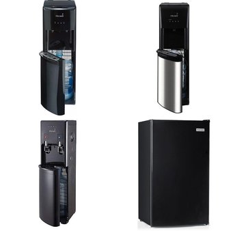 Pallet – 8 Pcs – Bar Refrigerators & Water Coolers, Refrigerators, Freezers – Customer Returns – Igloo, Primo, Primo Water, HISENSE