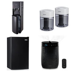 Pallet - 9 Pcs - Bar Refrigerators & Water Coolers, Humidifiers / De-Humidifiers, Refrigerators - Customer Returns - Primo, HoMedics, Igloo