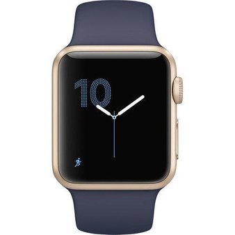 74 Pcs – Apple Watch Gen 2 Ser. 1 38mm Gold Aluminum – Midnight Blue Sport Band MQ102LL/A – Refurbished (GRADE A – Original Box) – Smartwatches