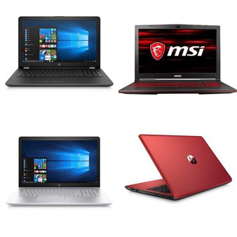 36 Pcs – Laptop Computers – Refurbished (GRADE A) – HP, MSI