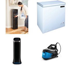 6 Pallets – 58 Pcs – Bar Refrigerators & Water Coolers, Freezers, Refrigerators, Humidifiers / De-Humidifiers – Customer Returns – HISENSE, Primo Water, Primo, Igloo