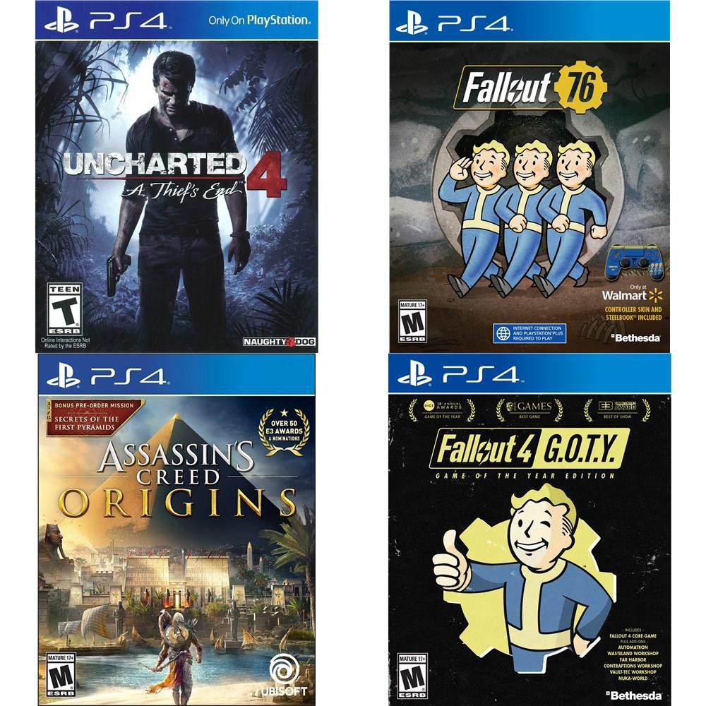 150 Pcs - - - Prey Video Sony Games Used New, (PS4), (PS4) Manhattan-PS4, 16 TMNT-Mutants NHL in 16 (PS3), FIFA