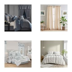 6 Pallets - 372 Pcs - Rugs & Mats, Curtains & Window Coverings, Bedding Sets, Decor - Mixed Conditions - Unmanifested Home, Window, and Rugs, Madison Park, Vue, Clean Window