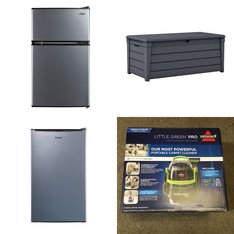 Pallet - 17 Pcs - Vacuums, Storage & Organization, Refrigerators, Toasters & Ovens - Overstock - Bissell, Keter, Arctic King