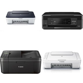 Pallet – 50 Pcs – Computer Printers – Customer Returns – Canon, HP, EPSON, DELL