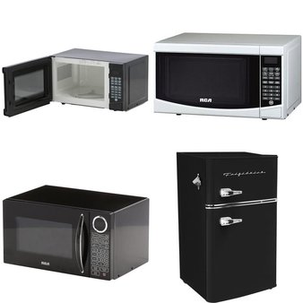 Pallet – 11 Pcs – Microwaves – Customer Returns – Curtis International, CURTIS INTERNATIONAL LTD., RCA, Frigidaire