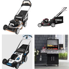 6 Pallets – 55 Pcs – Mowers, Trimmers & Edgers, Other, Grills & Outdoor Cooking – Customer Returns – Hyper Tough, Mm, Black Max, Hart
