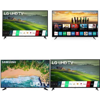 5 Pcs – LED/LCD TVs – Brand New – VIZIO, LG, Samsung