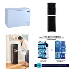 CLEARANCE! Pallet - 9 Pcs - Bar Refrigerators & Water Coolers, Freezers - Customer Returns - Primo Water, Primo International, Great Value, Primo