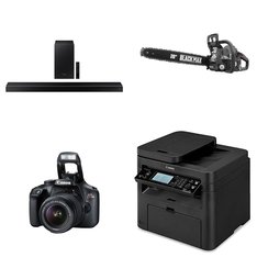 Pallet - 56 Pcs - Power Tools, Audio Headsets, Security & Surveillance, Portable Speakers - Damaged / Missing Parts / Tested NOT WORKING - Hyper Tough, Goodyear, PDP, SimpliSafe