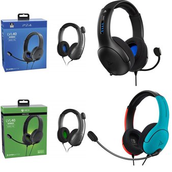 CLEARANCE! 3 Pallets – 1244 Pcs – Audio Headsets, Action Figures, Nintendo, Sony – Customer Returns – PDP, NECA, Rock Candy, PDP Gaming