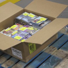 1 Parcel Box - 123 Pcs - DVD Discs - NEW/SEALED Products - Walmart