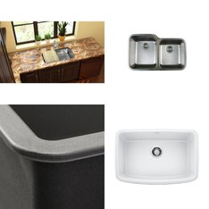 Pallet – 13 Pcs – Hardware, Kitchen & Bath Fixtures – Customer Returns – Blanco, Kohler, ELKAY, TOTO USA