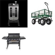Pallet - 4 Pcs - Grills & Outdoor Cooking, Unsorted, Accessories - Customer Returns - Blackstone, Dansons, Gorilla Carts
