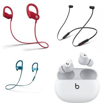 100 Pcs – Apple Beats Headphones – Refurbished (GRADE D, No Packaging) – Models: MWNX2LL/A, MRET2LL/A, MYMC2LL/A, MREQ2LL/A