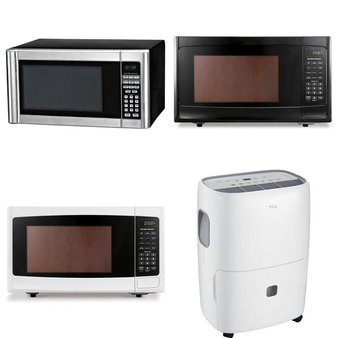 Pallet – 12 Pcs – Microwaves – Customer Returns – Hamilton Beach, Hamilton, TCL, LG