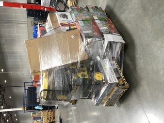 3 Pallets – 137 Pcs – Power Tools, Hardware, Pressure Washers, Unsorted – Untested Customer Returns – Walmart