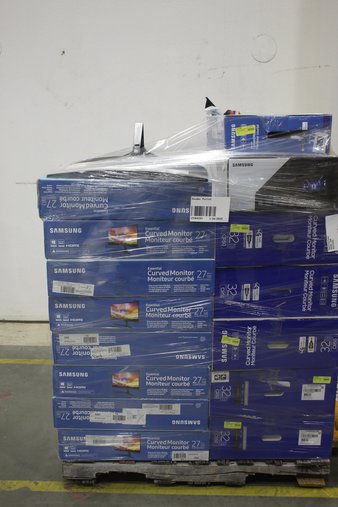 3 Pallets – 64 Pcs – Monitors – Untested Customer Returns – Walmart
