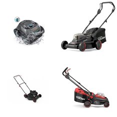 Pallet - 11 Pcs - Mowers, Hedge Clippers & Chainsaws, Grills & Outdoor Cooking, Vacuums - Customer Returns - Hyper Tough, Expert Grill, AIPER, Hart