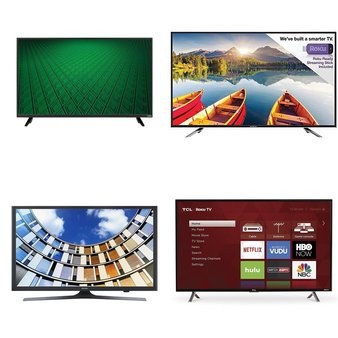 11 Pcs – LED/LCD TVs (28″ – 40″) – Refurbished (GRADE C) – VIZIO, TCL, LG, Samsung
