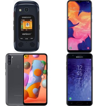 CLEARANCE! 50 Pcs – Cellular Phones – Refurbished (GRADE A, GRADE B, GRADE C – Not Activated) – Samsung, BLU