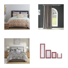 3 Pallets - 930 Pcs - Curtains & Window Coverings, Decor, Sheets, Pillowcases & Bed Skirts, Bath - Like New or New Customer Returns - JC Penney
