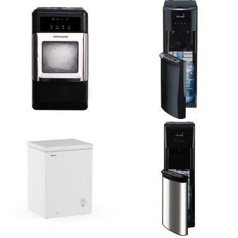 CLEARANCE! Pallet – 9 Pcs – Bar Refrigerators & Water Coolers, Refrigerators, Ice Makers, Freezers – Customer Returns – Primo Water, Igloo, Great Value, Arctic King