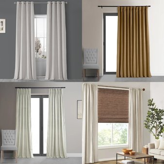 Pallet – 200 Pcs – Decor, Curtains & Window Coverings, Bath – Mixed Conditions – Private Label Home Goods, Home Basics, Madison Park, Archaeo