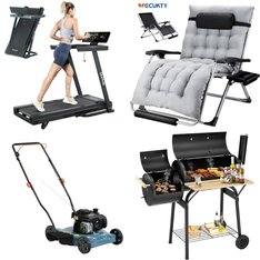 Pallet - 7 Pcs - Unsorted, Grills & Outdoor Cooking, Fireplaces, Exercise & Fitness - Customer Returns - SEGMART, UHOMEPRO, Oma, Vecukty