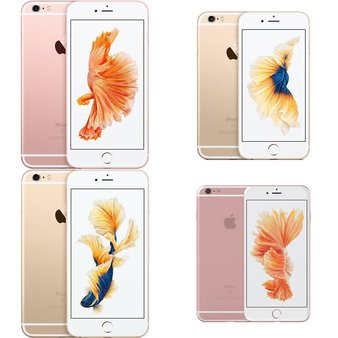 5 Pcs – Apple iPhone 6S – Refurbished (GRADE C – Locked) – Models: 3A551LL/A, 3A550LL/A, MKUP2LL/A, 3A510LL/A