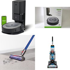 Pallet - 11 Pcs - Vacuums - Damaged / Missing Parts / Tested NOT WORKING - Hoover, Bissell, iRobot, Shark