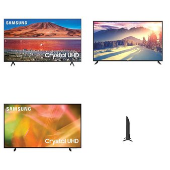 50 Pcs – LED/LCD TVs – Refurbished (GRADE A) – Samsung, RCA, LG