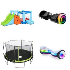 Pallet - 11 Pcs - Powered, Trampolines, Vehicles, Trains & RC, Outdoor Play - Customer Returns - Jetson, Bounce Pro, Razor Power Core, Razor