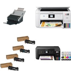 Pallet - 49 Pcs - All-In-One, Cordless / Corded Phones, Ink, Toner, Accessories & Supplies - Open Box Customer Returns - VTECH, Canon, EPSON, HP